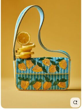 Fiona Beaded Bag by Anthropologie
